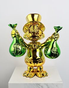 Estatua de Pato Evelyn <span class=keywords><strong>Donald</strong></span>, Escultura Art Deco de Resina Ecológica Hecha a Mano, Arte Pop, Decoración Exquisita para el Hogar - Product Image 2