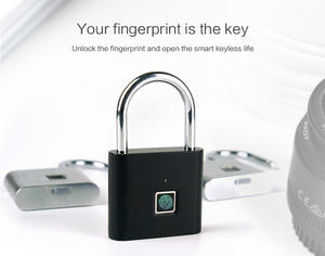 रिचार्जेबल स्मार्ट डिजिटल इलेक्ट्रॉनिक फिंगर प्रिंट स्मार्ट ताला यात्रा उच्च सुरक्षा पैड ताला - Product Image 4