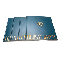 Brochure personnalisée avec logo, de haute qualité, pliée en trois, en kraft, pour entreprise de design d'intérieur, impression numérique, reliure parfaite, carton gaufré