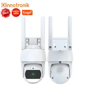 Innotronik Tuya WiFi Smart Life Cloud 2MP monitoraggio automatico PTZ IP rilevazione movimento esterno allarme CCTV telecamera di sicurezza domestica