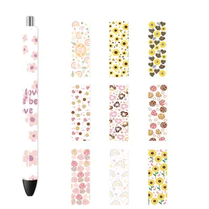 Nhà Máy Bán buôn UV dtf Bút kết thúc tốt đẹp tùy chỉnh thiết kế dán cho Ballpoint Bookmark DIY Vinyl đề can không thấm nước