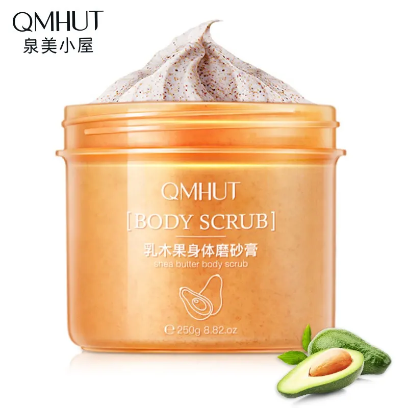 BINJU Exfoliating Body Polish Scrub Reveals Visibly Smoother Skin Walnut Niacinamide Shea Butter Body Scrub Natural Gentle Scrub