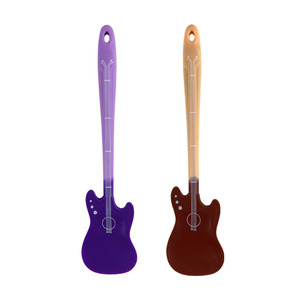 En stock <span class=keywords><strong>Grattoir</strong></span> en silicone créatif monobloc, <span class=keywords><strong>grattoir</strong></span> en forme <span class=keywords><strong>de</strong></span> <span class=keywords><strong>guitare</strong></span>, outil <span class=keywords><strong>de</strong></span> cuisson créatif - Product Image 4