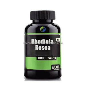 แคปซูล Rhodiola Rhodiola Rhodiola rosea สารสกัดจากรากพืชสมุนไพรจำนวนมากผลิตตามธรรมชาติ - Product Image 2