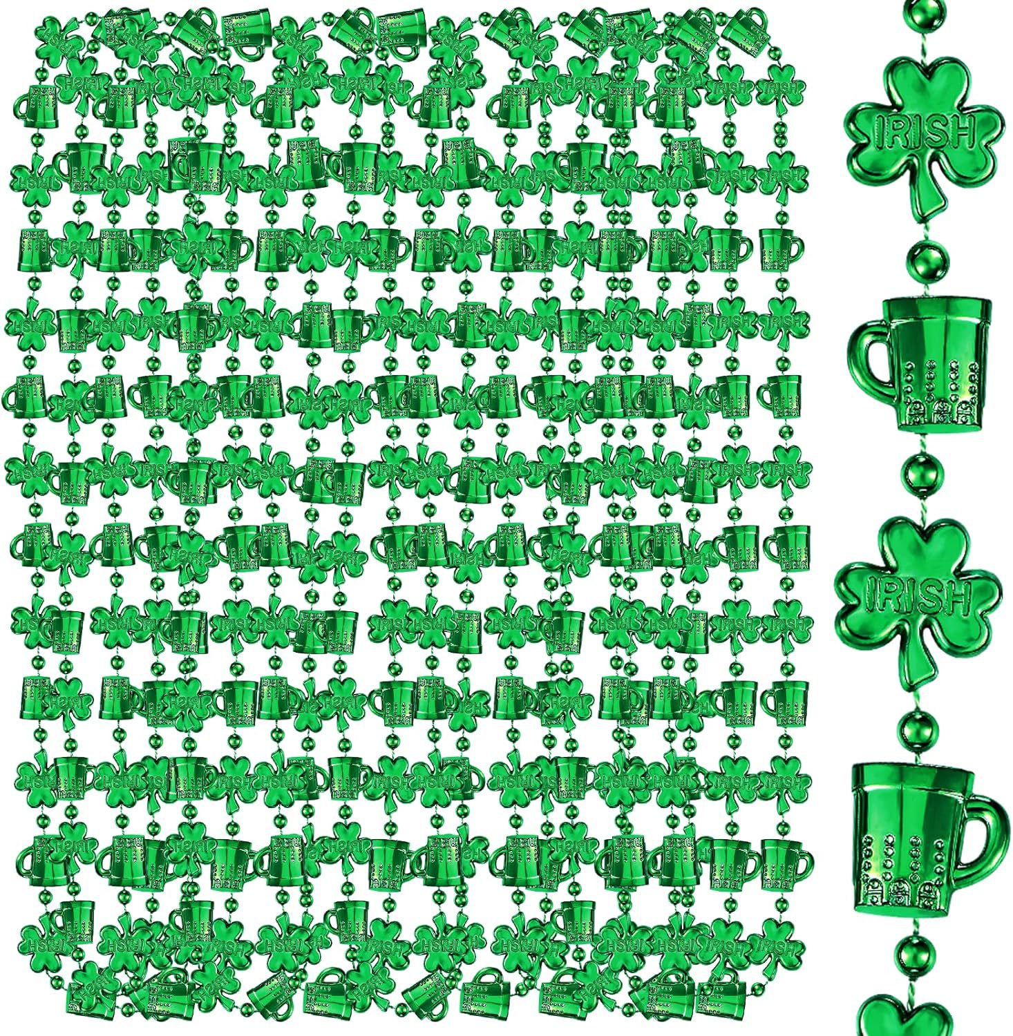 green Beer mug clover - free size