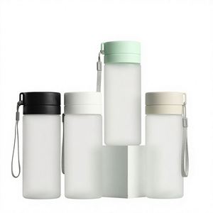 Bouteille d'eau en plastique PC écologique anti-fuite pour enfants avec couvercle, design mignon pour l'école et le camping - Product Image 3