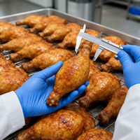 Kaki Ayam Utuh Panggang Madu IQF (Dibekukan Cepat, Dimasak Penuh) - Unggas Premium yang Direndam untuk Katering, Hotel, dan Restoran