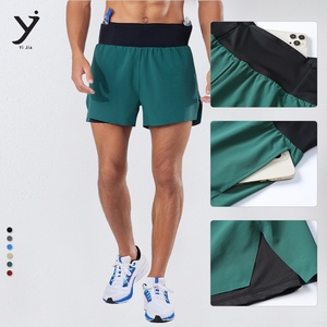 <b>Running</b> <b>Shorts</b> With Pocket Workout Bodybuilding Gym Sport Gym Casual Male Fitness Jogging Training - Product Image 1