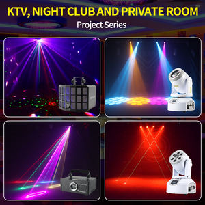 Mini Cabeza Móvil de Luz LED Wash DMX512 Gemini para Discotecas, Bares, DJ, KTV - Product Image 2