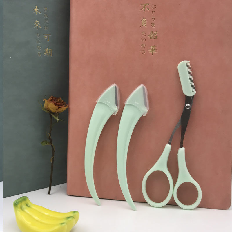 Green -2 Moon + Eyebrow scissors