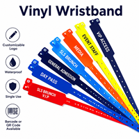 Bracelets personnalisés en vinyle pour événements, bracelets de poignet et de bras pour événements et fêtes d'entreprise
