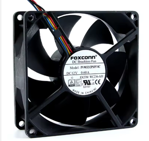 Ventilateur de châssis <span class=keywords><strong>Dell</strong></span> à quatre fils, contrôlé par la température, Foxconn PV903212PSPF 0C/0B/0A 12V 0.60A 92*92*32MM 9CM, neuf et d'origine - Product Image 1