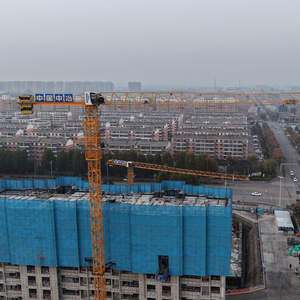 Grúa Torre de Plataforma Plana Dahan de Alto Estándar QTZ125(6015) Construcción de Primera Calidad Sin Plataforma de 10 Toneladas para Proyectos de Construcción - Product Image 2