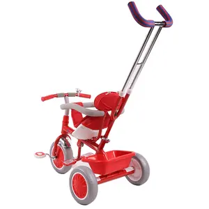 Triciclo de plástico de 3 ruedas para niños, venta al por mayor