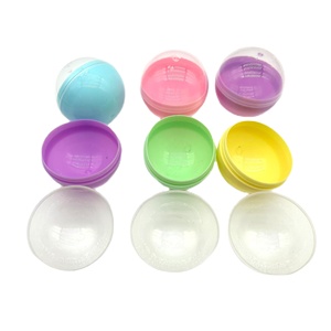 Bola de cápsula vacía de plástico de 45MM, juguetes de dulces de muchos colores, <span class=keywords><strong>huevo</strong></span> sorpresa clásico para niños y niños - Product Image 5