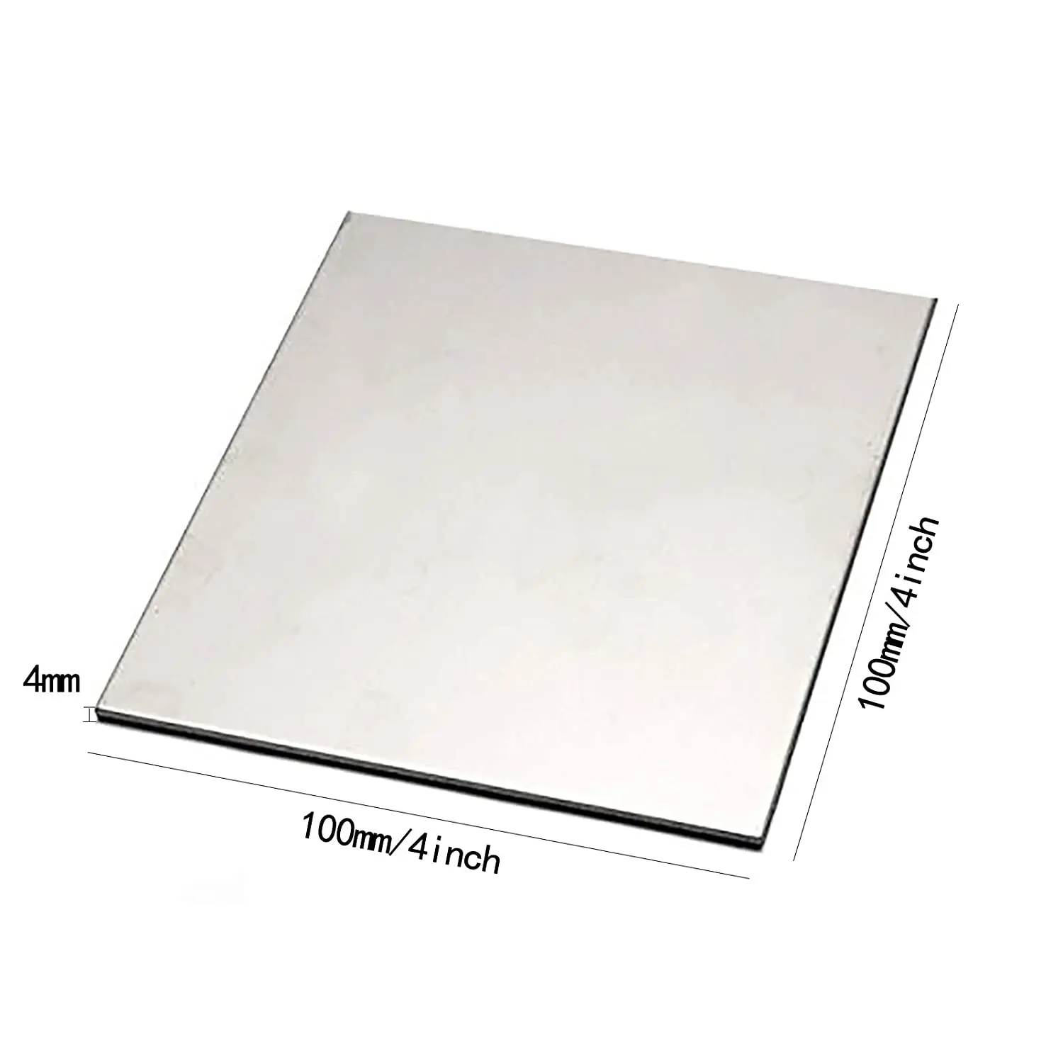 チタンシート、科学研究用1mm高純度金属チタン鋼板