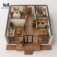 Maison conteneur préfabriquée de 40 pieds, design moderne, respirante, personnalisable, avec garantie de 2 ans, fournisseur chinois, usine OEM