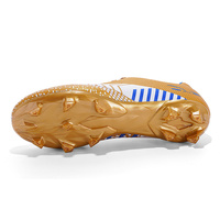 Chaussures de football à crampons longs de grande taille, respirantes, pour terrain ferme, sports de plein air