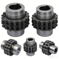 OEM SFS 45 #   Accouplement de chaîne à rouleaux universel flexible à dents en acier trempé KC, Fourniture directe d'usine