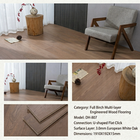 6mm Umweltfreundlicher Moderner SPC-Bodenbelag 1,5mm IXPE-Unterlage Wasserdichter Klick-Vinylboden für Haus, Wohnung, Krankenhaus, Hotel