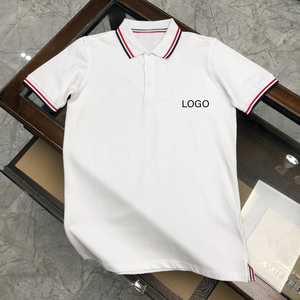 Camicia Monc 2025 di alta qualità in cotone oversize da uomo a manica corta t-Shirt da uomo - Product Image 2