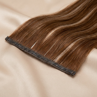 Extensions de cheveux invisibles double face Genius Weft, sans couture, effet papillon, cuticules alignées, blondes caucasiennes, cheveux vierges
