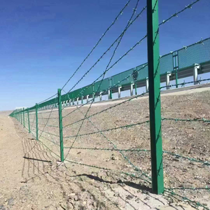 Fil de fer barbelé en acier galvanisé à haute résistance, clôture en treillis anti-escalade, fil d'acier de 1,8 mm, rouleaux de 25 kg pour la sécurité et l'isolation des entrepôts - Product Image 6