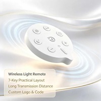 Control Remoto IR RF de 7 Teclas con Velocidad Ajustable para Lámparas Decorativas LED, Controlador de Repuesto ABS, OEM ODM Personalizado JCXK