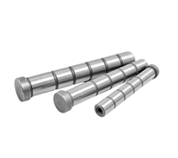 Jinjie Goupilles de guidage en acier de précision SUJ2 pour moules D12-D25mm métrique trempé finition brillante tête ronde standard personnalisable
