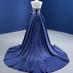 Robe de soirée élégante pour femmes Jancember RSM67374, sans manches, longue, avec fente, brodée - Product Image 3