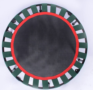 Venta al por mayor de PVC y PP mini trampolín hecho en China, diseño redondo para interiores - Product Image 2