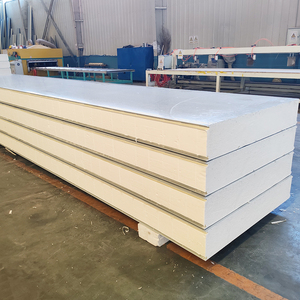 Panel Aislante para Cuarto Frío, Ignífugo, de Poliuretano (PU), para Carne, Aislamiento Térmico Decorativo - Product Image 4