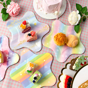 Wholesale Best Selling Star Shaped <b>Disposable</b> <b>Tableware</b> Plates Irregular Picnic and Party Paper Plates - Product Image 5