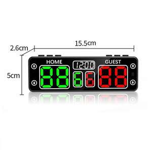 Tableau de score numérique GANXIN <span class=keywords><strong>V30A</strong></span>_10, tactile, rechargeable, alimenté par batterie, minuterie, écran tactile LED magnétique, portable, pour le pointage des scores de jeux - Product Image 4