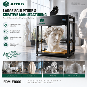 Imprimante 3D industrielle FDM de 1000 mm pour la vérification de la conception de véhicules et le développement de prototypes fonctionnels - Product Image 3