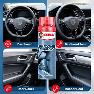 สเปรย์ซิลิโคน <span class=keywords><strong>GETSUN</strong></span> 450 มล. สำหรับขัดเงาภายในรถยนต์ ฟื้นฟูพื้นผิวพลาสติก ยาง หนัง ปกป้องและเพิ่มความเงางาม - Product Image 4