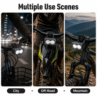 Kit d'éclairage Baja en promotion, phare LED 20W, alimenté par 8 piles AA, prêt à l'emploi pour Surron Light Bee E Dirt Bike, ultra lumineux