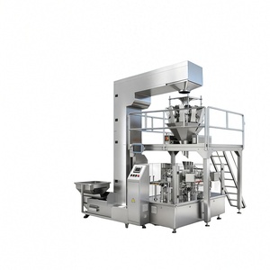 <span class=keywords><strong>Machine</strong></span> <span class=keywords><strong>d</strong></span>'emballage verticale pour snacks, qualité alimentaire, avec peseuse multi-têtes pour l'emballage de chips, bonbons, noix et pop-corn - Product Image 5