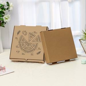 Vente flash - Boîte à pizza en carton ondulé personnalisable avec logo - 6, 7, 8, 9, 10, 12 pouces - Boîte à pizza de qualité alimentaire - Boîte en papier écologique pour aliments - Product Image 6