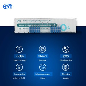 Miễn phí cài đặt Oxy Y Tế Máy nhà máy chứng nhận độ tinh khiết 99.5% y tế PSA oxy Máy phát điện với điền xi lanh - Product Image 2