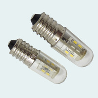 Base à vis argentée 24v 36v 60v 120v 2w Led Light E14 T15 Corn Lamp