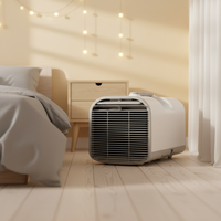 Climatiseur mobile portable solaire et à batterie 4095 BTU, contrôlé par application, pour camping en extérieur, hôtels et usage domestique