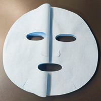 Masque facial en tissu Blue Milk Skin, adhésif doux, à l'essence hydratante lyophilisée, certifié OEKO-TEX, pour une hydratation intense