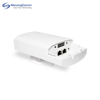 Punto de Acceso Inalámbrico Wi-Fi Poe de 2.4 GHz y 300 Mbps con Alcance de 1.5 km, Puentes Inalámbricos Punto a Punto para Exteriores