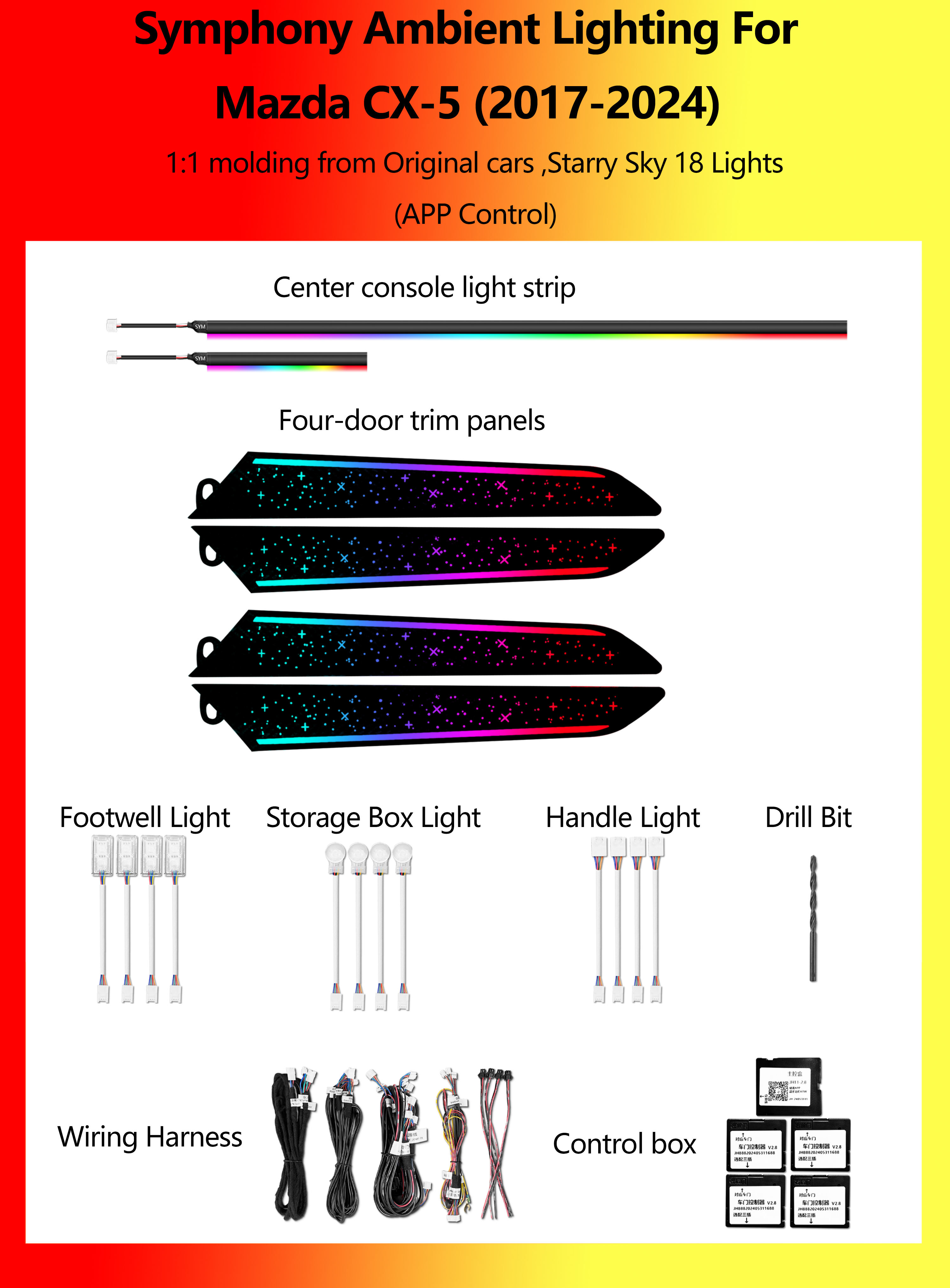 Mazda CX-5 Symphonie Ciel Étoilé 18 Lumières