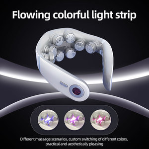 2025 Hot <span class=keywords><strong>Sale</strong></span> Intelligente 8D-Nackenheizung <span class=keywords><strong>TENS</strong></span> Blue Cervi cal Massage Drahtloses elektrisches Nacken massage gerät - Product Image 3