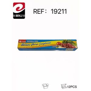 Bolsas Para Congelacion 30x45cm 12Pcs Freezer Bag - Product Image 3