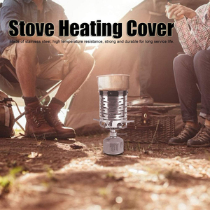 Vente en gros Mini-couvercle chauffant d'extérieur portable Chauffage de tente en acier inoxydable Accessoires de <span class=keywords><strong>camping</strong></span> populaires Réchaud de <span class=keywords><strong>camping</strong></span> - Product Image 5