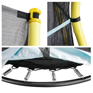 55Inch Nieuwe Kleurrijke <span class=keywords><strong>Kids</strong></span> Home Trampoline Met Veiligheidsnet Indoor Goedkope Multicolor Mini Trampoline Voor Kinderen - Product Image 3