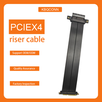 Câble Riser PCI-E 4.0 X4 X8 X16 Flexible Gen 4 pour Carte Graphique GPU, Autres Accessoires Informatiques